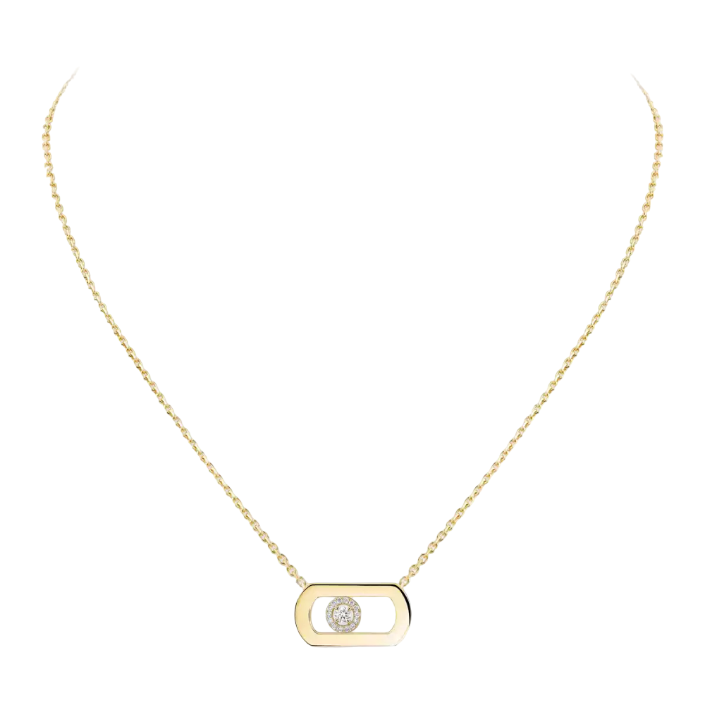 So Move Collier Diamant Or Jaune