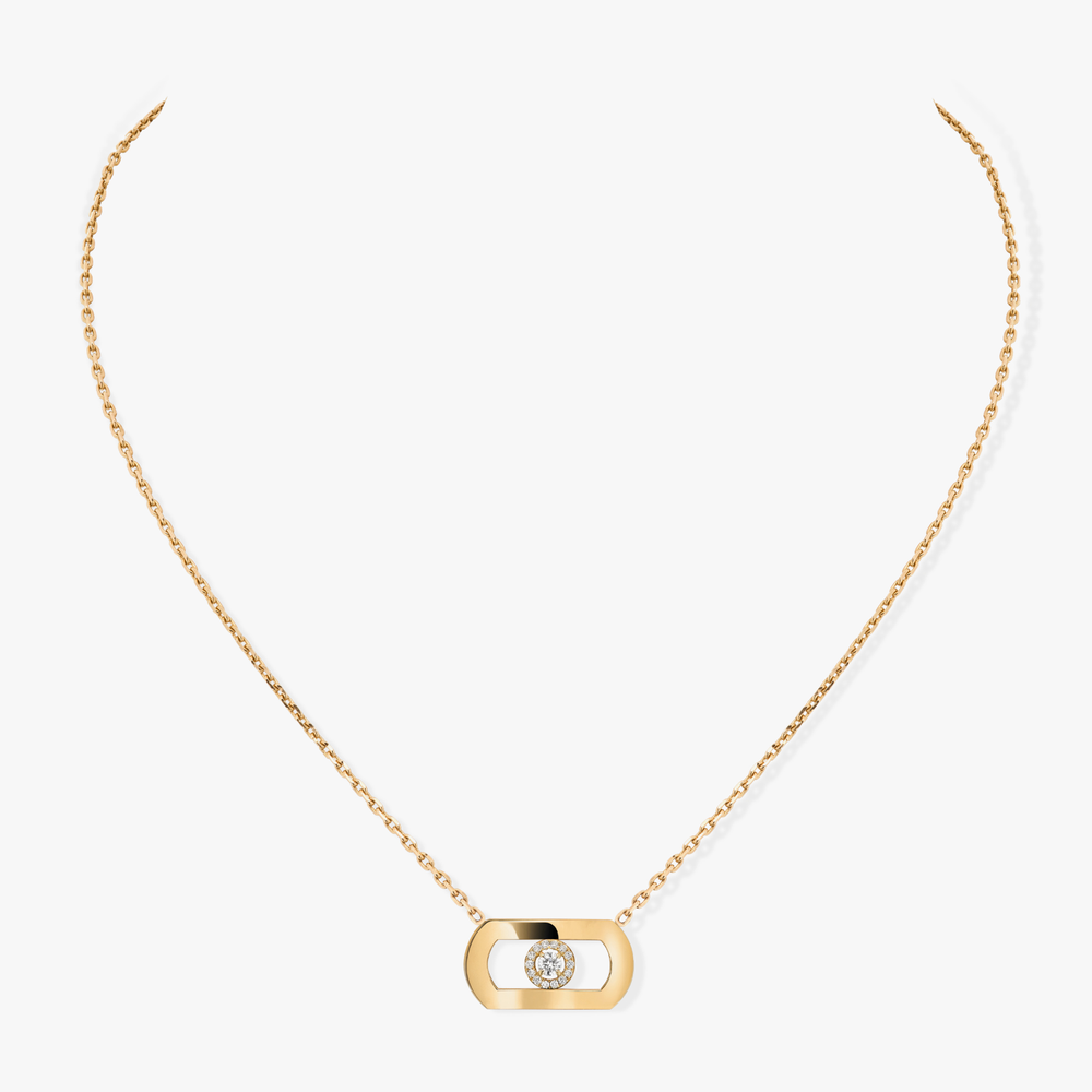 So Move Collier Diamant Or Jaune