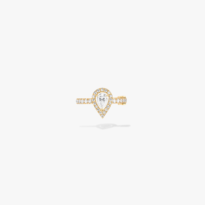 Mono clip Milieu My Twin Diamant Poire 0,10ct Boucles d'oreilles Diamant Or Jaune