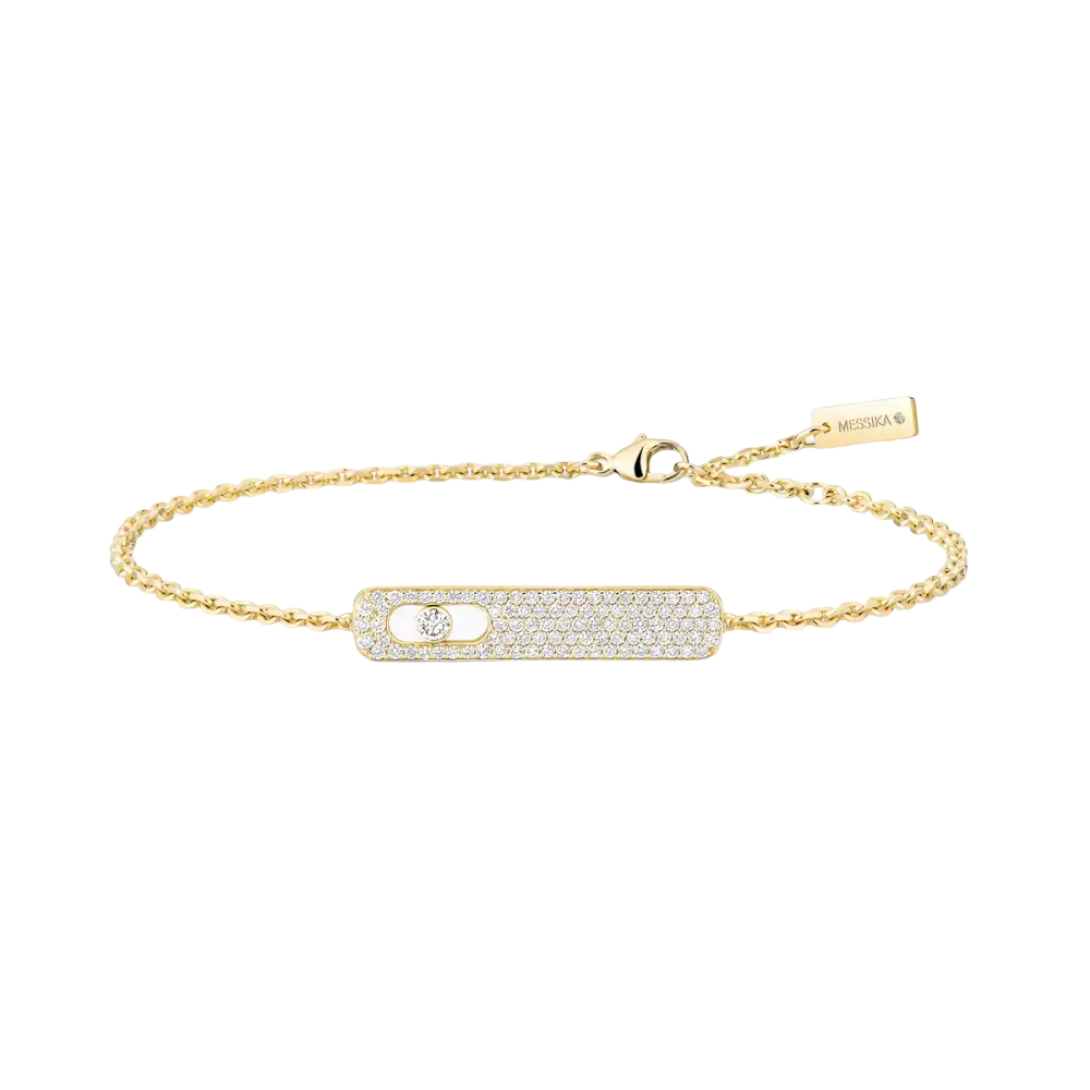 My First Diamond Pavé Bracelet Diamant Or Jaune