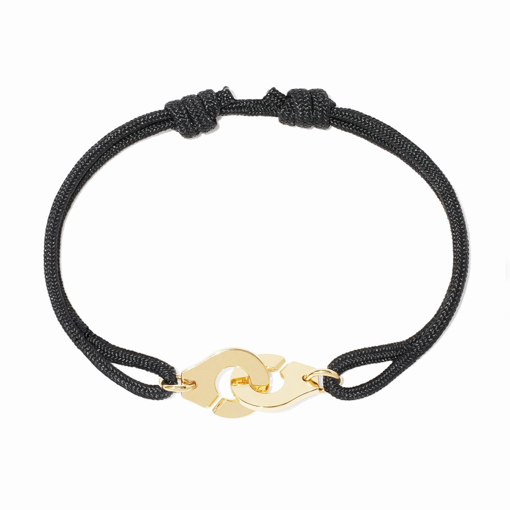 Bracelet Sur Cordon Menottes Dinh Van Petit Modèle