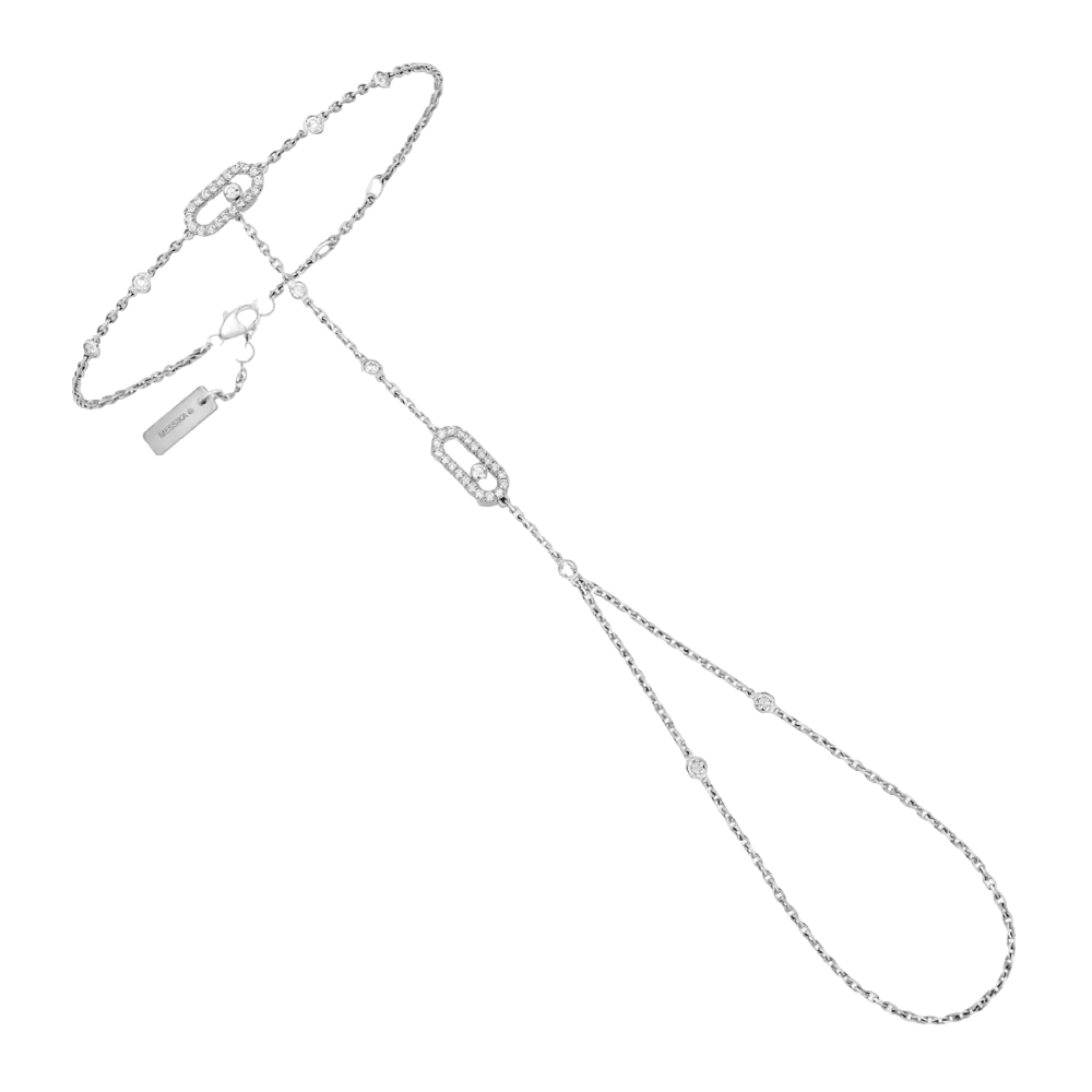 Bracelet de Main Move Uno Bracelet Diamant Or Blanc