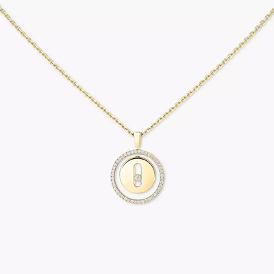 Lucky Move PM Collier Diamant Or Jaune