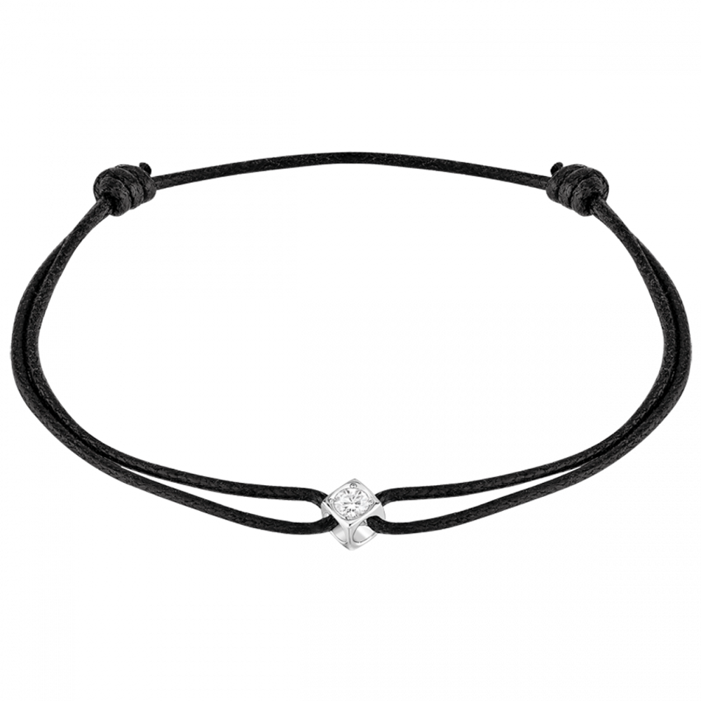 Le Cube Diamant Cord Bracelet