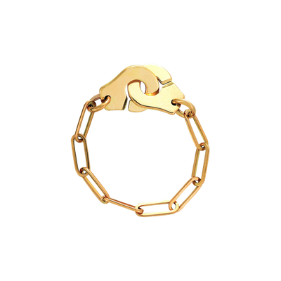 Menottes Dinh Van R7 Chain Ring