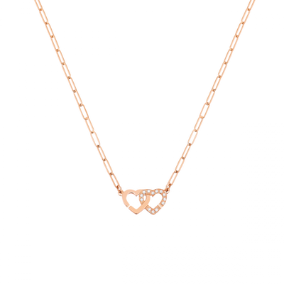 Collier Double Cœurs R9