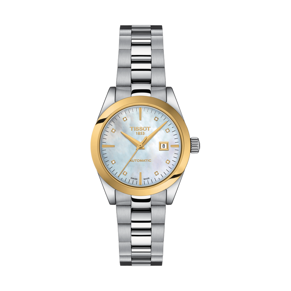 T-My Lady Automatic 18K Gold bezel