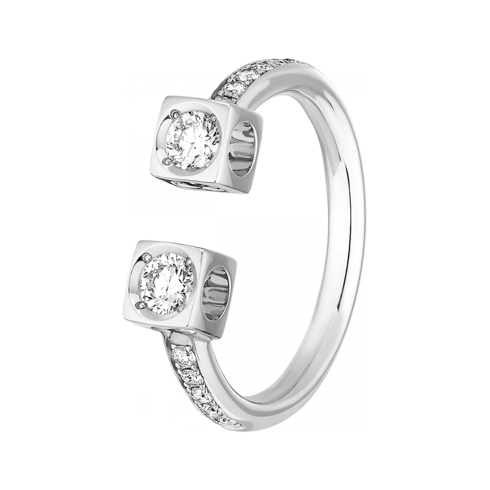 Le Cube Diamant Large Ring