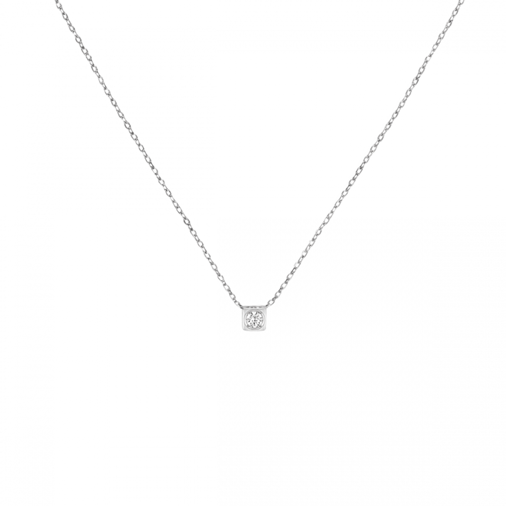 Le Cube Diamant Small Necklace