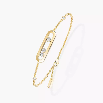 Baby Move Bracelet Diamant Or Jaune