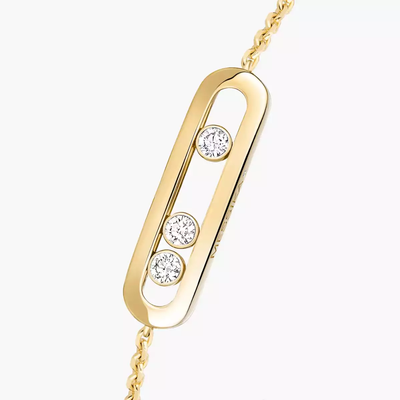 Baby Move Bracelet Diamant Or Jaune