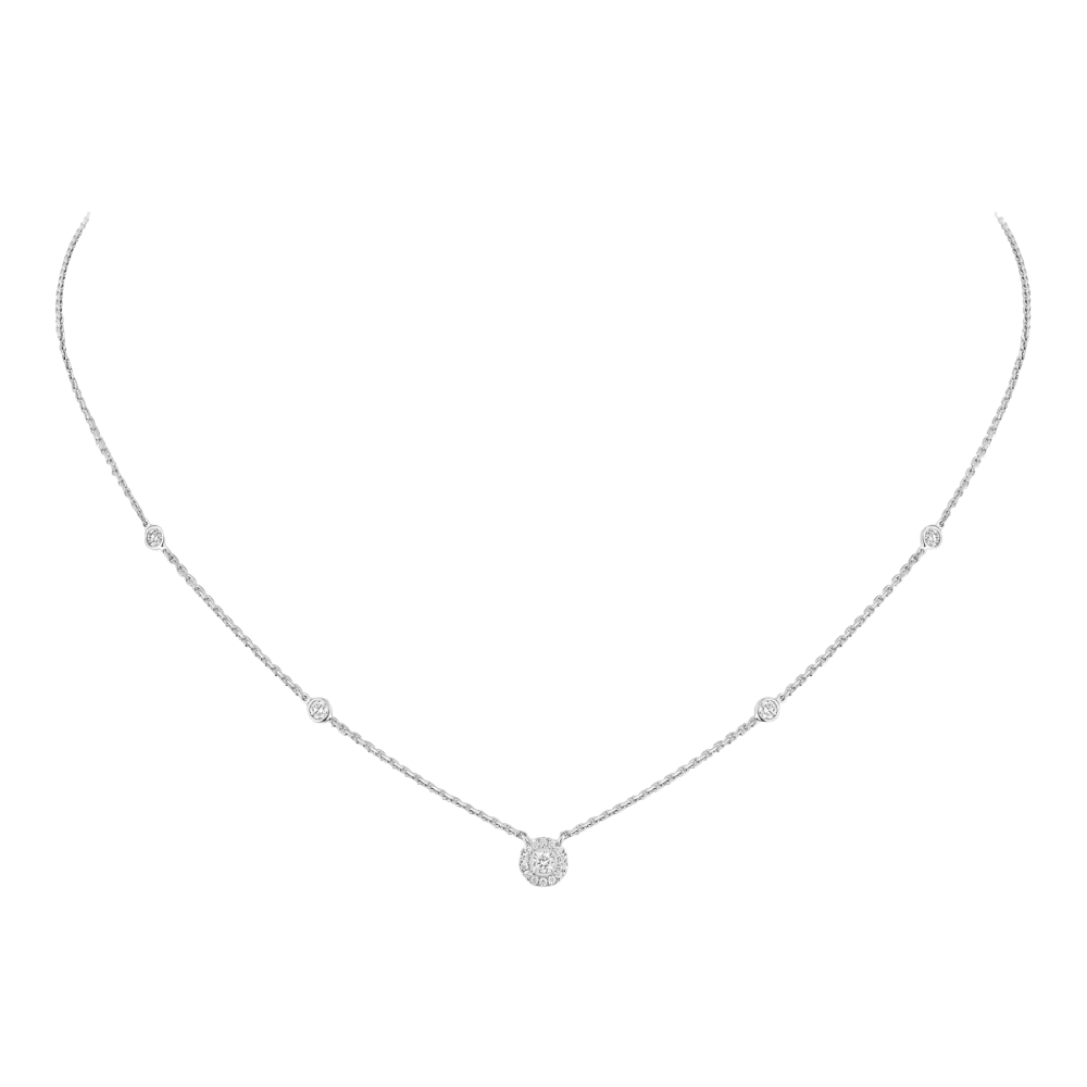 Joy XS Collier Diamant Or Blanc