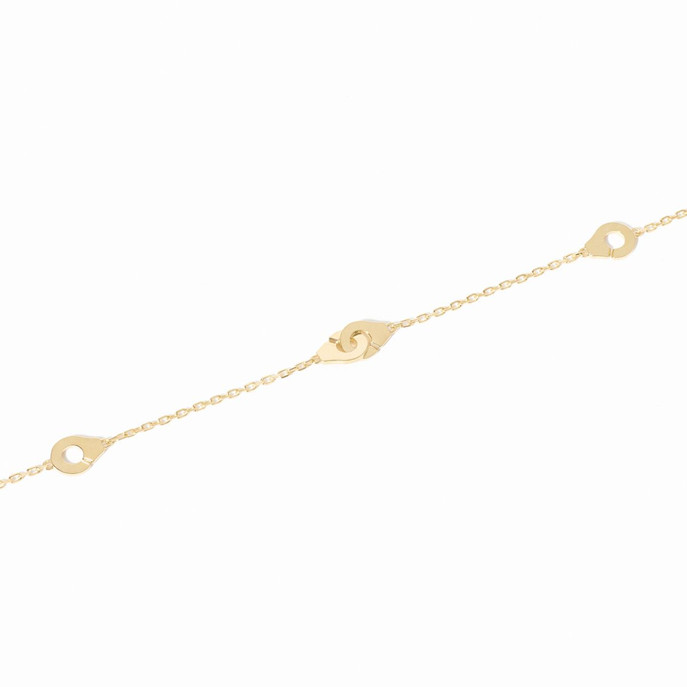 Menottes Dinh Van Multi-motif Chain Bracelet