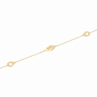 Menottes Dinh Van Multi-motif Chain Bracelet