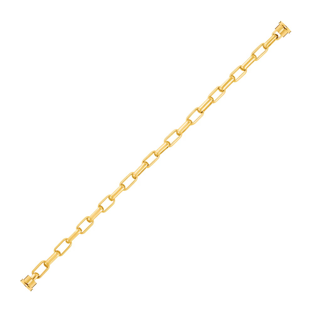 Bracelet maillons or jaune 750/1000e