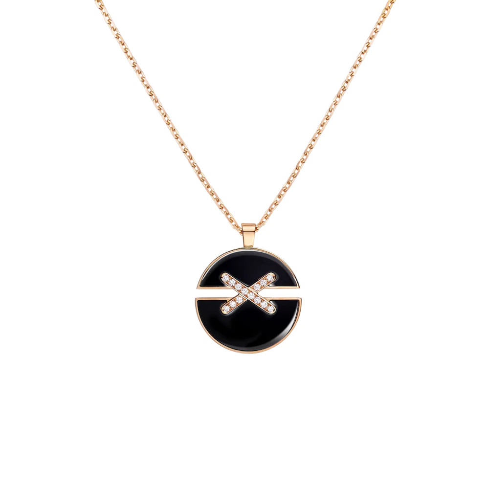 Jeux de Liens Harmony Onyx medium model pendant