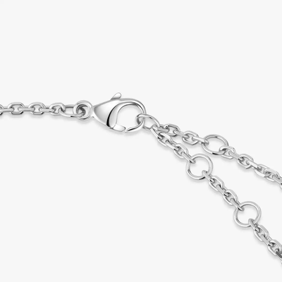 Move Classique Ciselé Bracelet Or Blanc