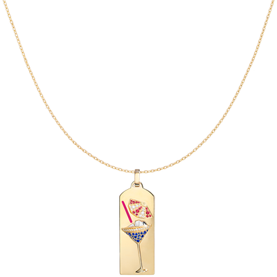 Pendentif Riviera cocktail
