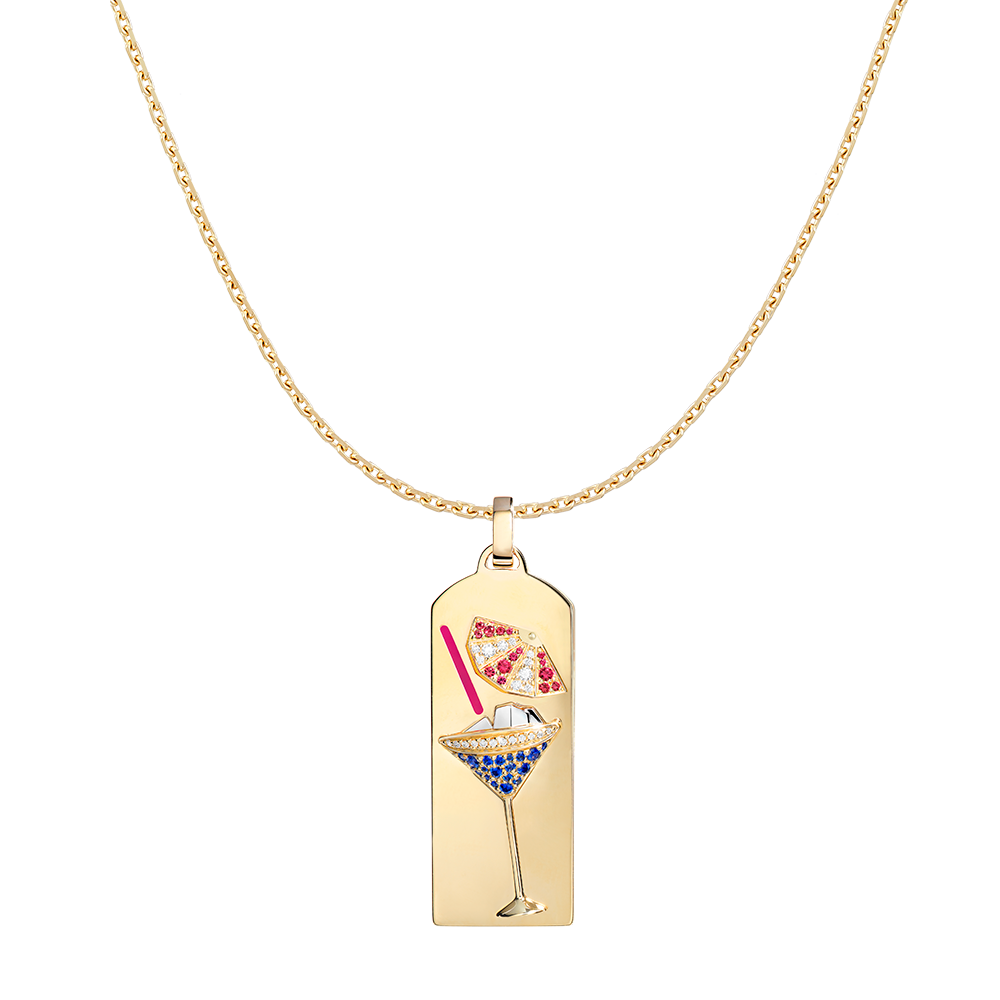 Pendentif Riviera cocktail