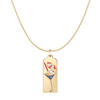 Pendentif Riviera cocktail