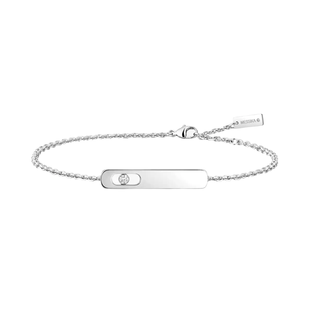 Bracelet My First Diamond Bracelet Diamant Or Blanc