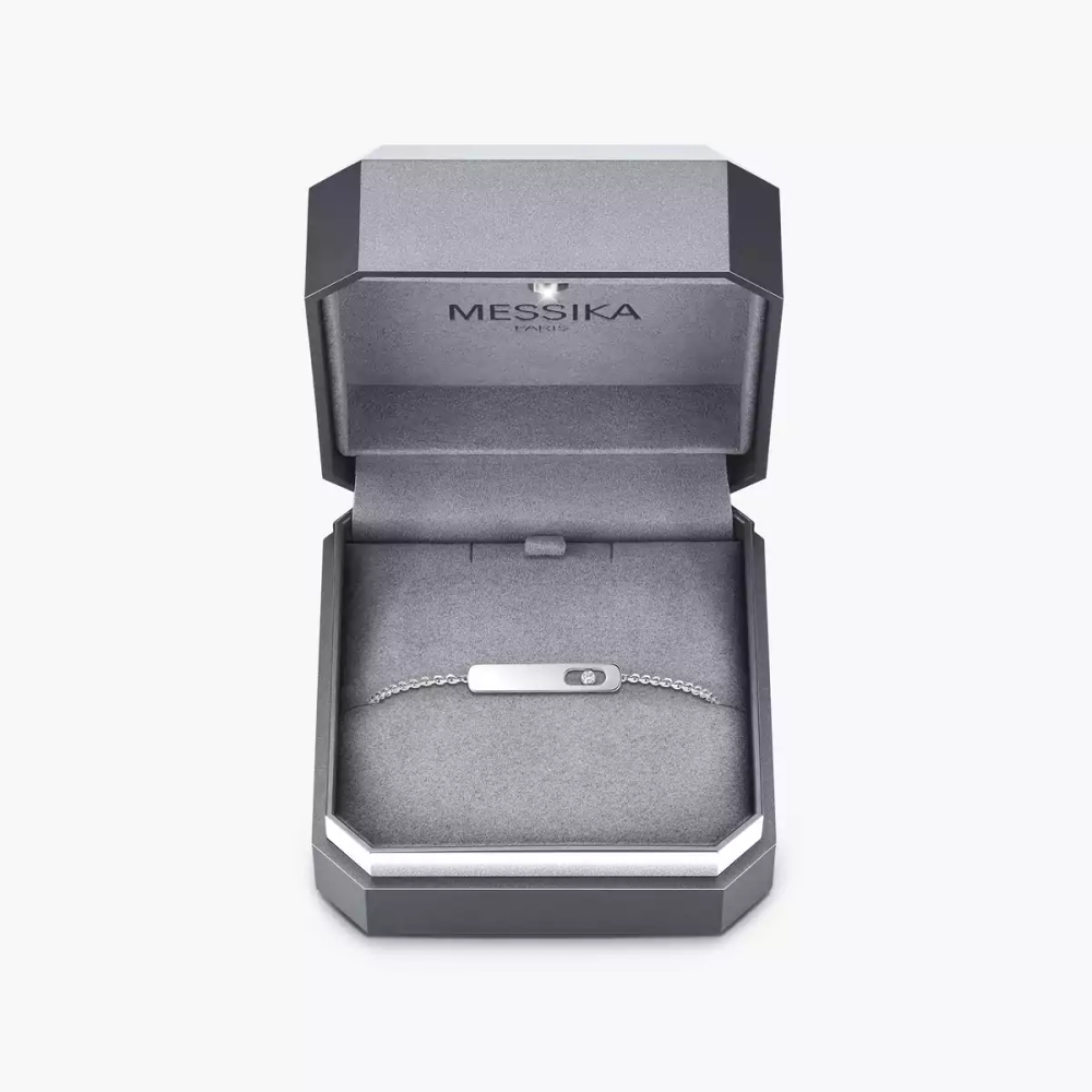 Bracelet My First Diamond Bracelet Diamant Or Blanc