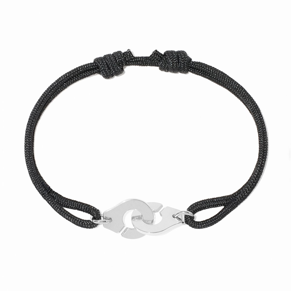 Bracelet Sur Cordon Menottes Dinh Van R10