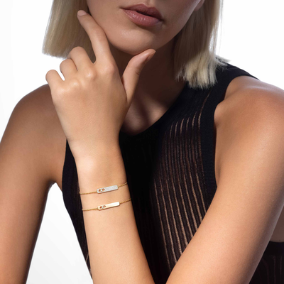 My First Diamond Bracelet Diamant Or Jaune