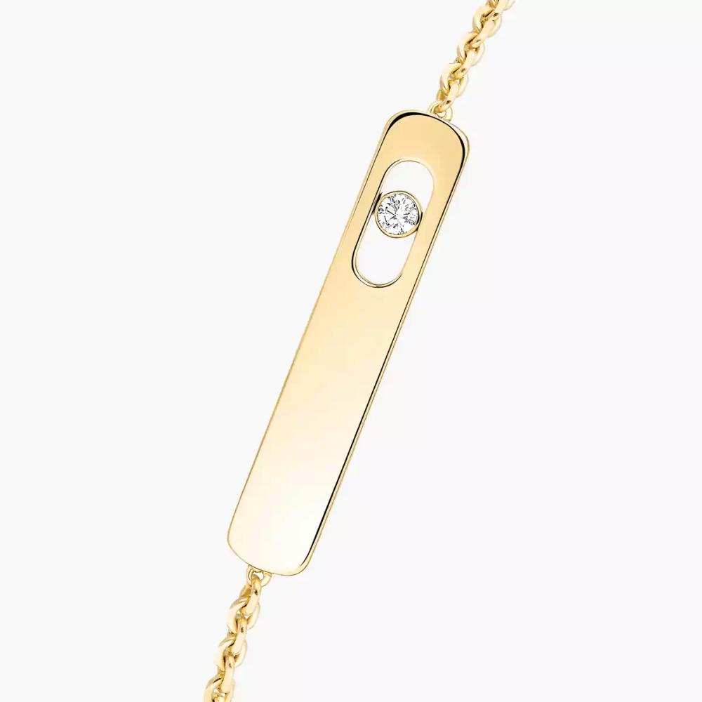 My First Diamond Yellow Gold Diamond Bracelet