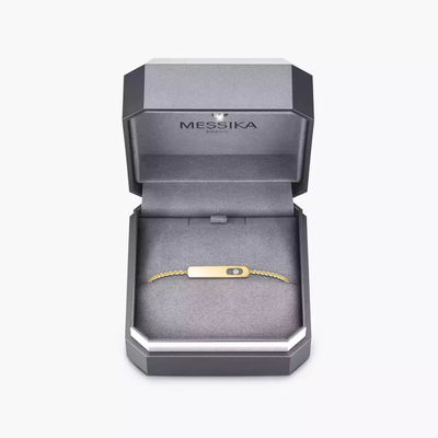 My First Diamond Yellow Gold Diamond Bracelet