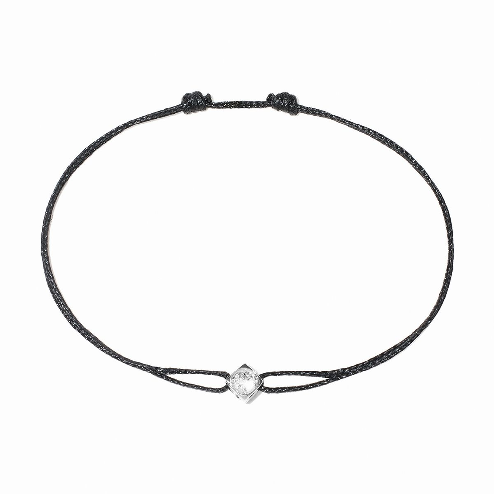 Le Cube Diamant Cord Bracelet