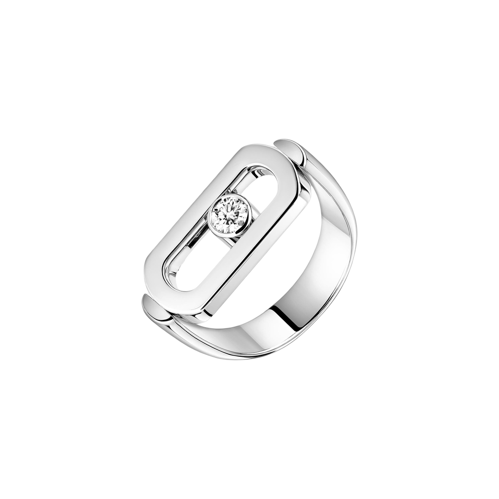 Imperial Move Bague Or Blanc