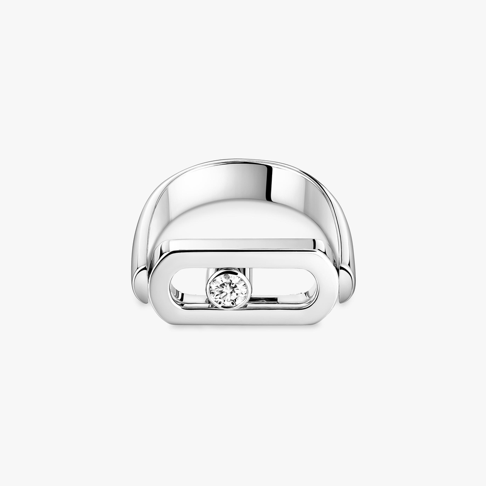Imperial Move Bague Or Blanc