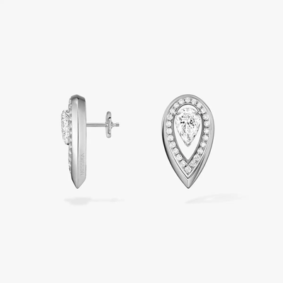 Boucles d'oreilles Fiery 0,25ct Boucles d'oreilles Diamant Or Blanc