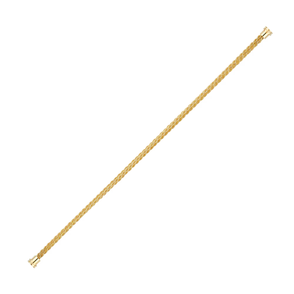 Bracelet multichaîne or jaune 750/1000e