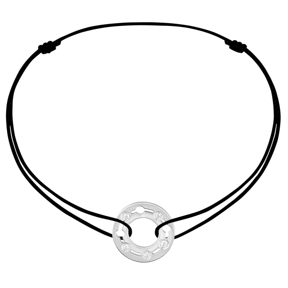 Bracelet Sur Cordon Pulse Dinh Van