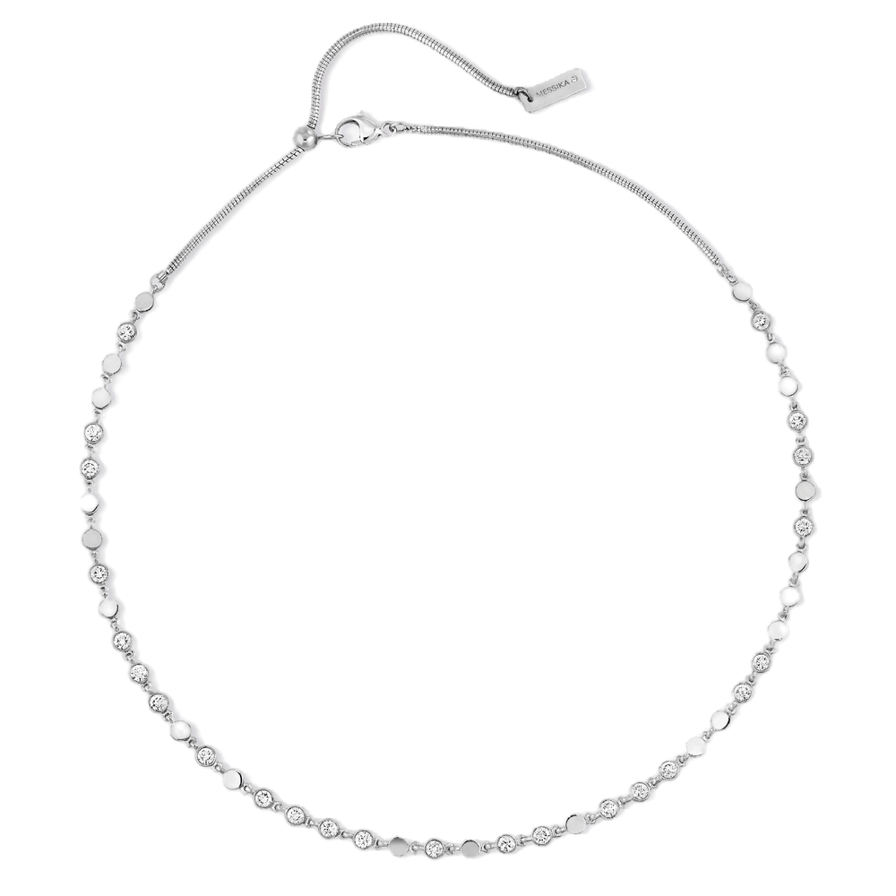 White Gold Diamond Necklace D-Vibes SM